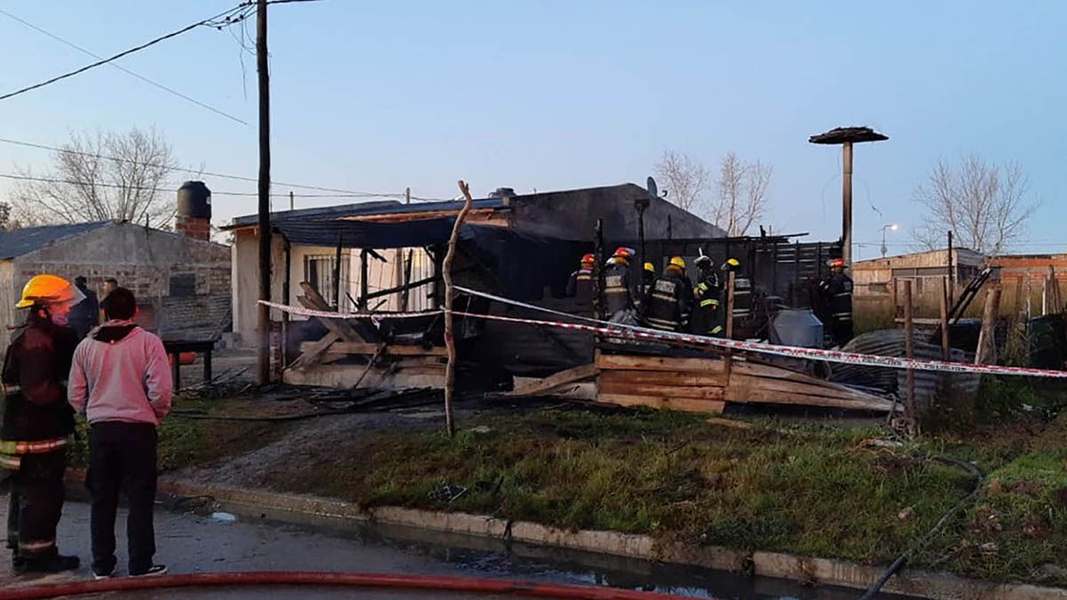 Varios vecinos del lugar escucharon gritos provenientes de la vivienda