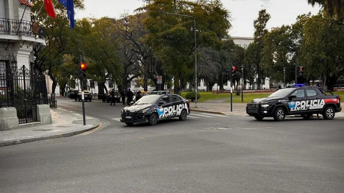 La brutal agresión ocurrió a metros del Parque Independencia de Rosario. La brutal agresión ocurrió a metros del Parque Independencia de Rosario.