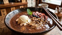 altText(Ramen de chocolate: la receta japonesa que mezcla fideos, cacao y especias dulces)}