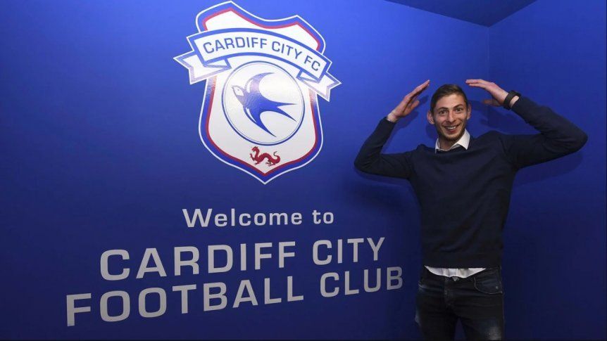 El santafesino Emiliano Sala fue presentado en Cardiff