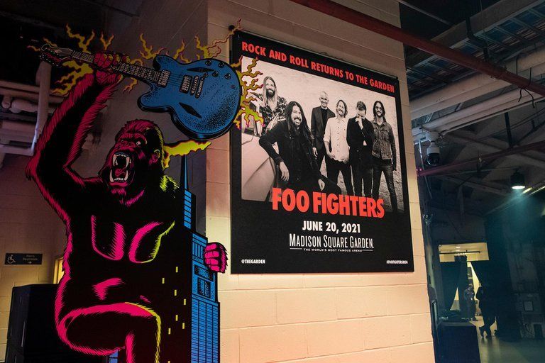 El show de Foo Fighters en Nueva York.