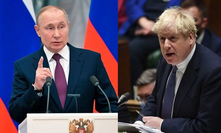 Rusia anunció hoy que el primer ministro Boris Johnson y otros altos cargos de su gobierno tienen prohibido el ingreso al país. Rusia anunció hoy que el primer ministro Boris Johnson y otros altos cargos de su gobierno tienen prohibido el ingreso al país.