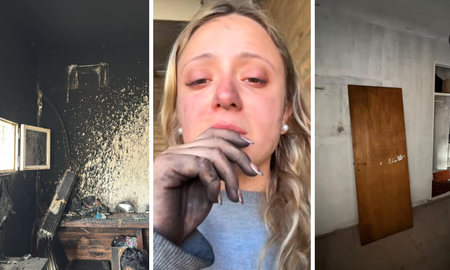 La joven cordobesa mostró en TikTok cómo un sahumerio encendido desató el incendio que destruyó por completo su casa. (Video @rosarabia15) La joven cordobesa mostró en TikTok cómo un sahumerio encendido desató el incendio que destruyó por completo su casa. (Video @rosarabia15)