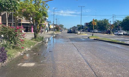 La zona en donde subió el ladrón que luego terminó preso.&nbsp;