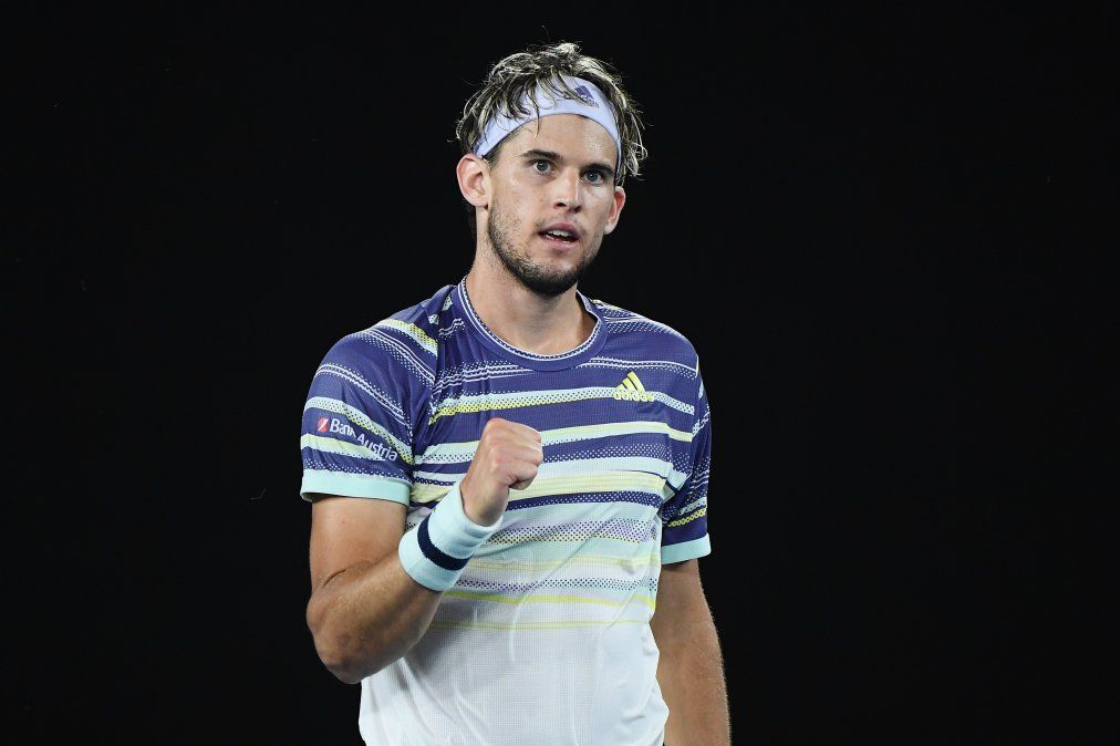 Dominic Thiem fue superior a Zverev y será rival de Djokovic en la final del Australia Open