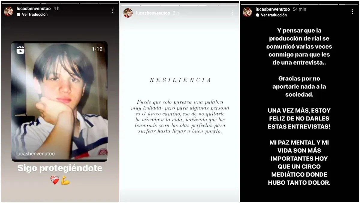 Lucas Benvenuto apuntó contra Jorge Rial tras la entrevista a Jey Mammon.