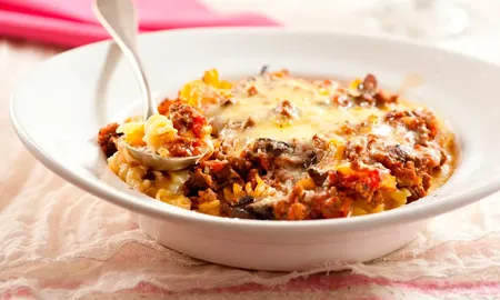 Fusilli a la pizza, by Maru Botana. Fusilli a la pizza, by Maru Botana.