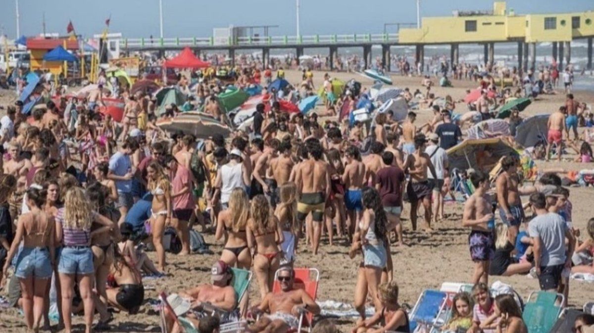 La gente se tomó vacaciones