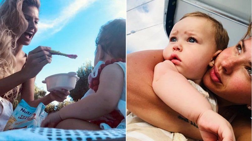 China Suárez contó que Magnolia, su beba de 1 año, es vegetariana