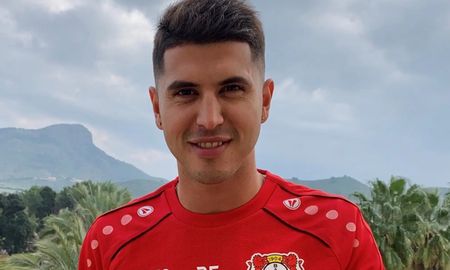exequiel palacios, tuvo su primer entrenamiento en el leverkusen exequiel palacios, tuvo su primer entrenamiento en el leverkusen
