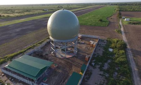 Así luce el radar militar emplazado al suroeste de la localidad santafesina de Tostado. Así luce el radar militar emplazado al suroeste de la localidad santafesina de Tostado.