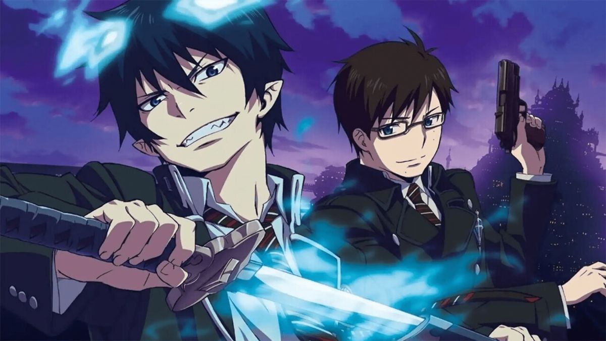 "Blue Exorcist" es una serie de acción y elementos sobrenaturales. "Blue Exorcist" es una serie de acción y elementos sobrenaturales.