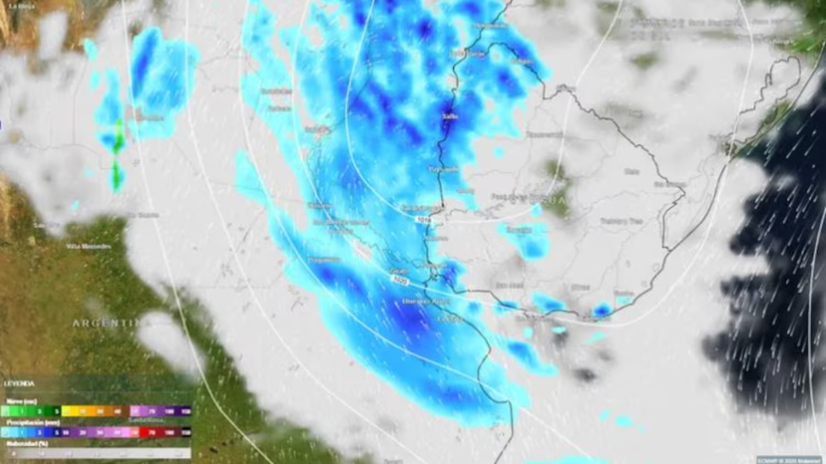 El SMN prev&eacute; lluvias y tormentas desde el martes a la tarde hasta la ma&ntilde;ana del mi&eacute;rcoles