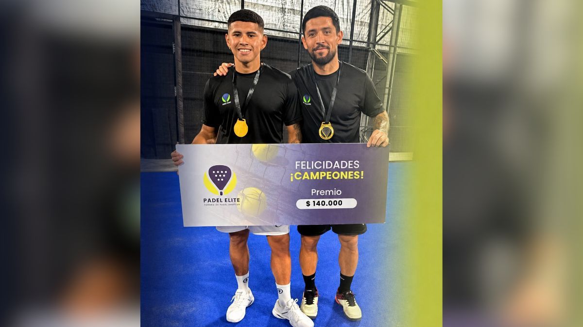 Machuca reapareció jugando al pádel junto a Mauro Luna Diale. Machuca reapareció jugando al pádel junto a Mauro Luna Diale.