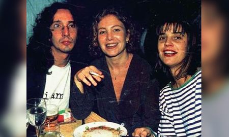 Fito Páez junto a Cecilia Roth y Fabiana Cantilo en la década del 90 Fito Páez junto a Cecilia Roth y Fabiana Cantilo en la década del 90