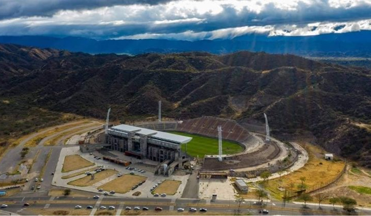 El estadio Bicentenario de Catamarca