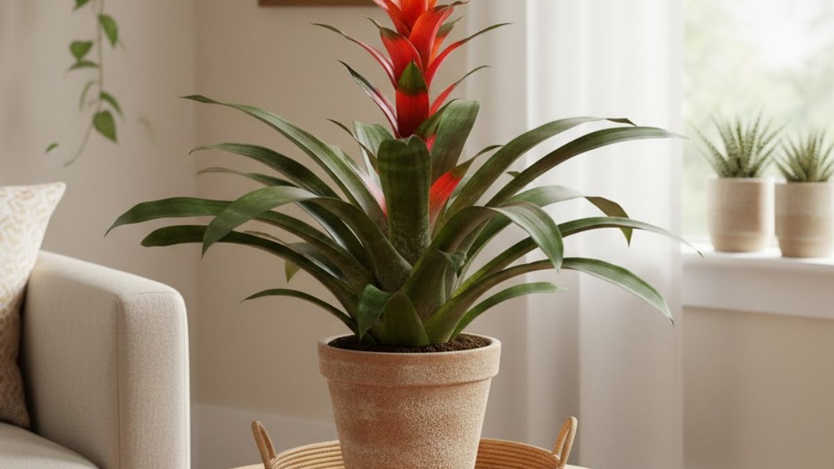 F&aacute;cil de cuidar, vistosa y purificadora: la bromelia es la planta perfecta para quienes quieren una casa m&aacute;s linda sin complicarse la vida.