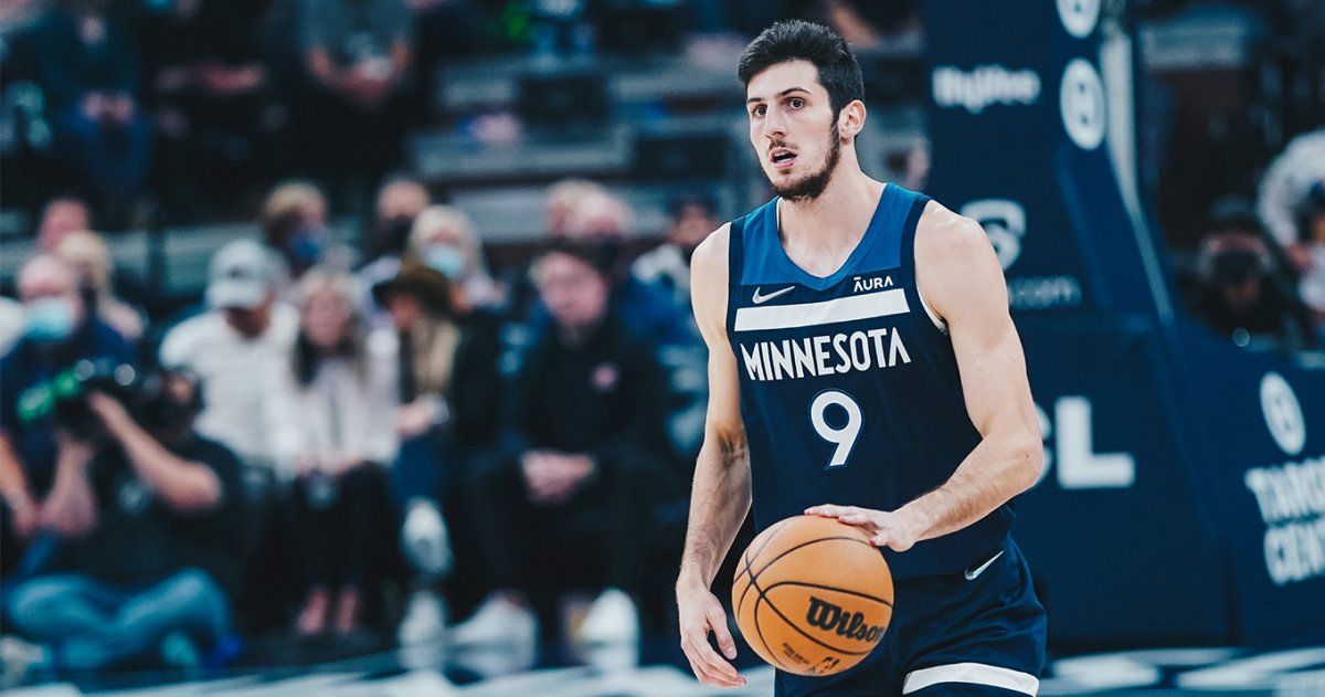 Solo dos puntos anotó el cordobés Leandro Bolmaro en la quinta derrota consecutiva de Minnesota ante Cleveland.