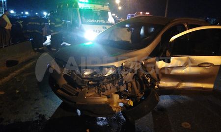 Así quedó una EcoSport que chocó contra la imprudente conductora imprudente. Así quedó una EcoSport que chocó contra la imprudente conductora imprudente.