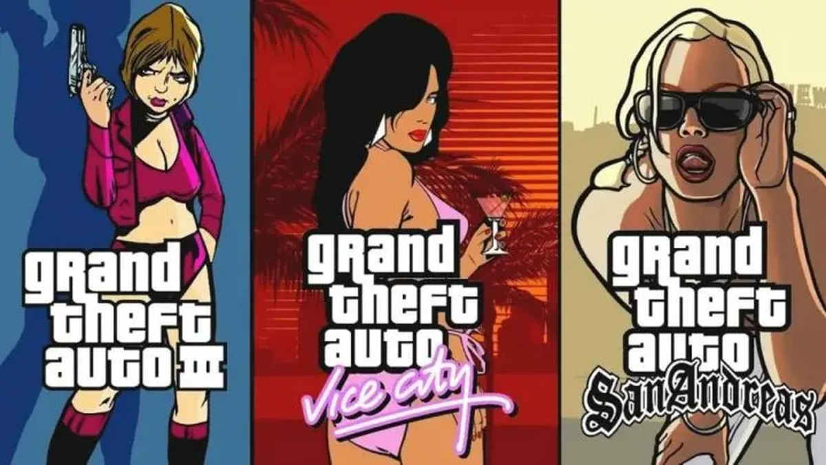 GTA III, GTA: Vice City y GTA: San Andreas se podr&aacute;n jugar en PlayStation, Xbox, Switch y PC.