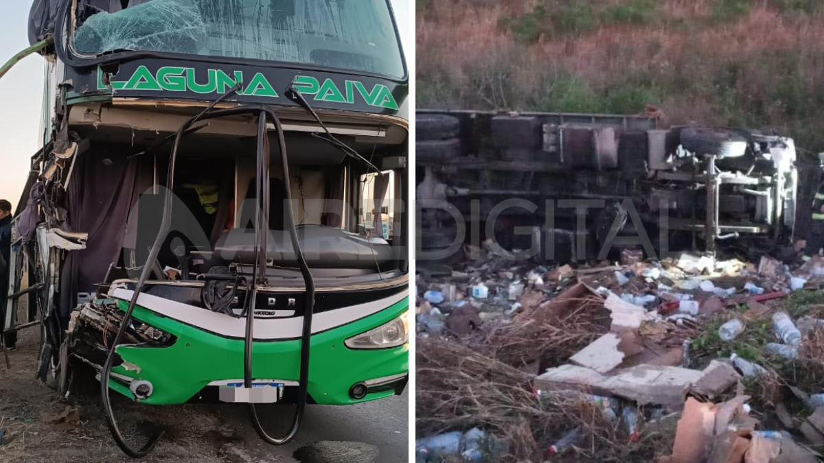 Accidente en Autopista Rosario - Santa Fe: tres penitenciarios heridos