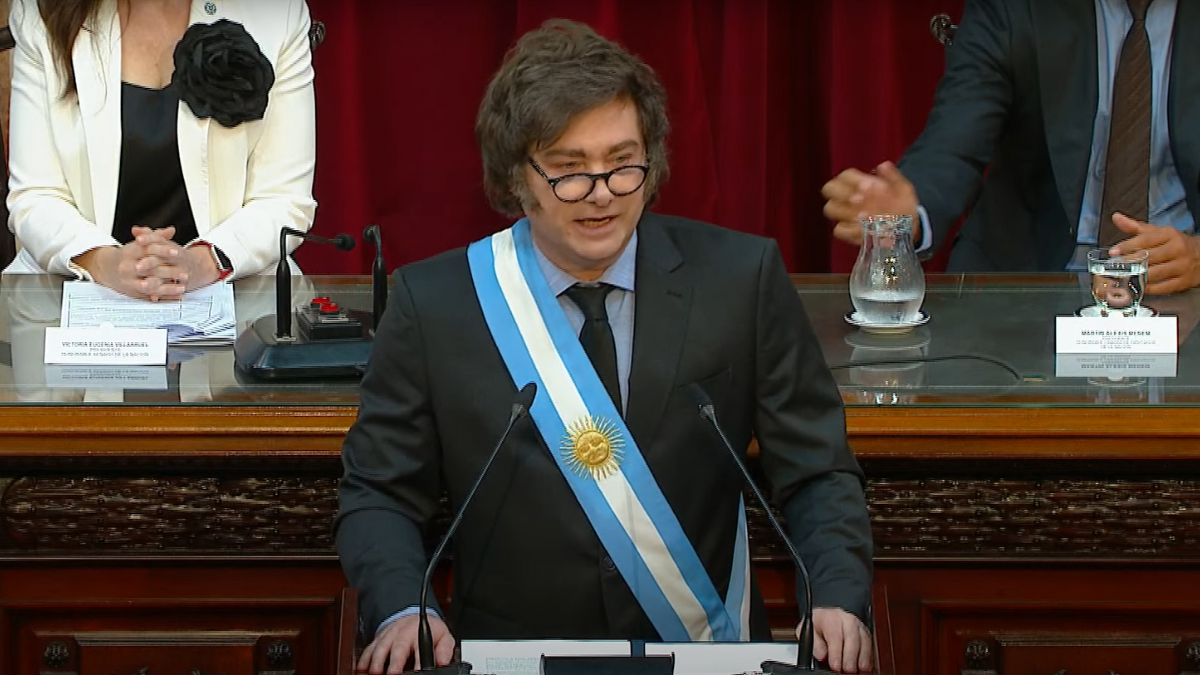 El 1 de marzo de 2025 Javier Milei dio inicio al período de sesiones ordinarias en el Congreso.