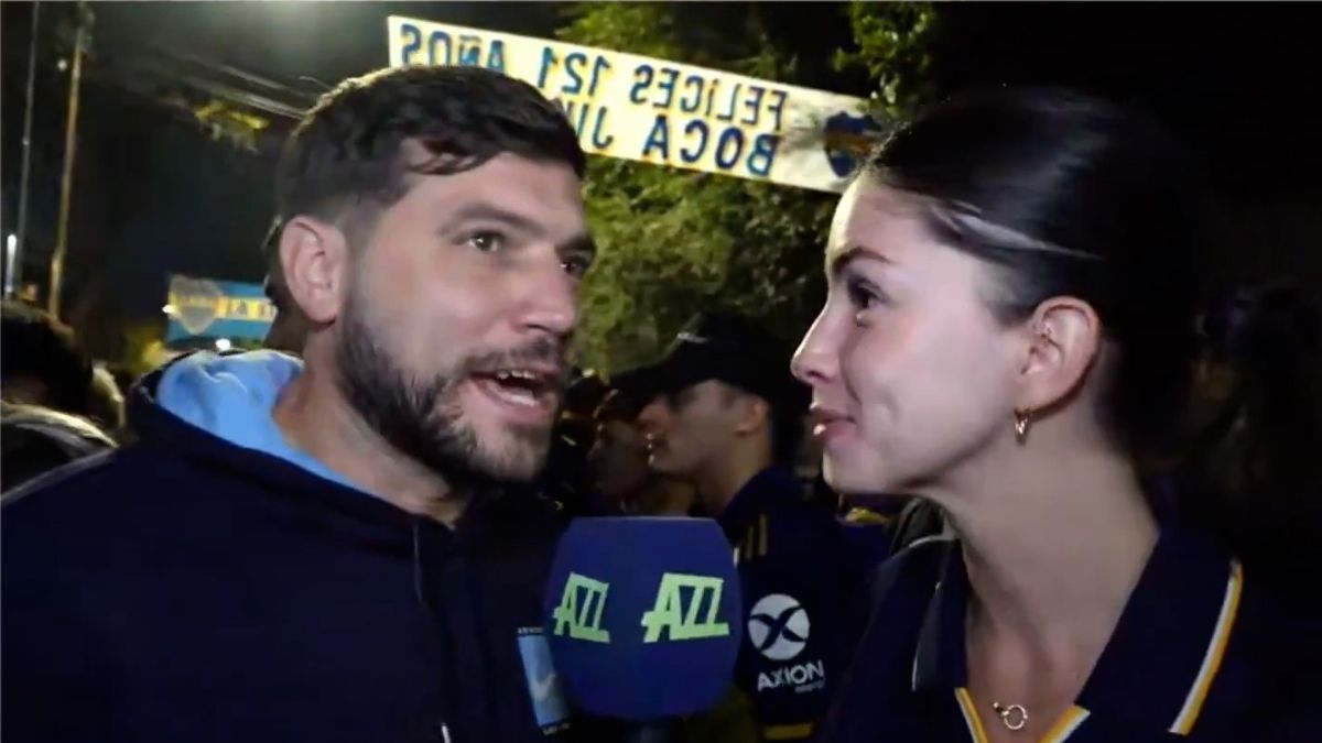 Lo que empezó como una nota futbolera sobre posibles refuerzos de Boca terminó en una escena digna de comedia romántica.
