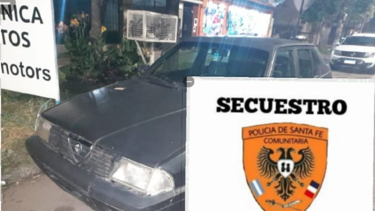 Encontraron un auto que había sido robado en el 2019