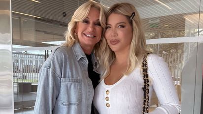 Yanina Latorre mostró el detrás de escena de la serie de Wanda Nara: las fotos inéditas del rodaje