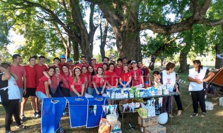 un grupo de scouts organizo una colecta solidaria para un merendero en el parque federal un grupo de scouts organizo una colecta solidaria para un merendero en el parque federal