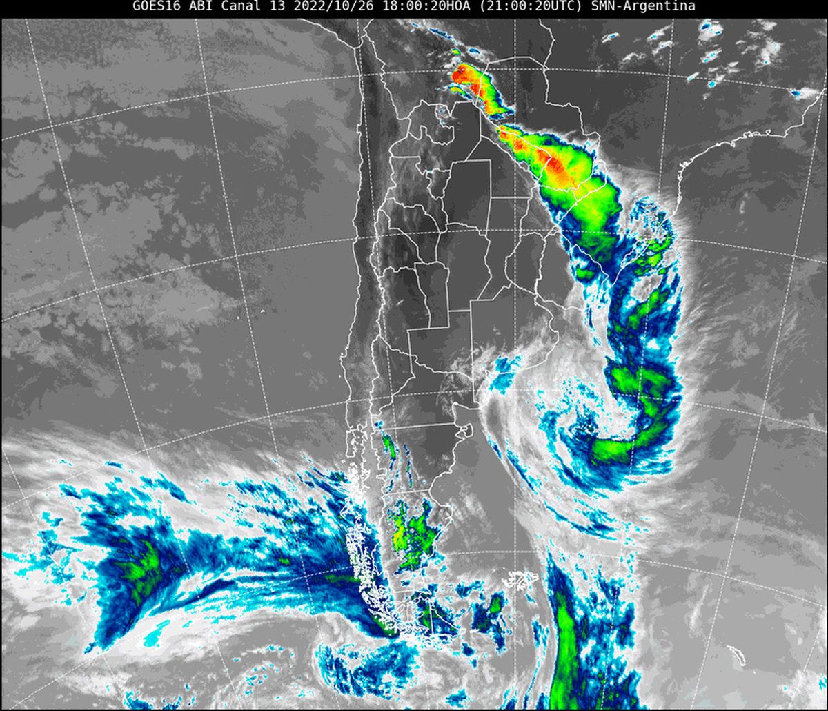 Imagen satelital.