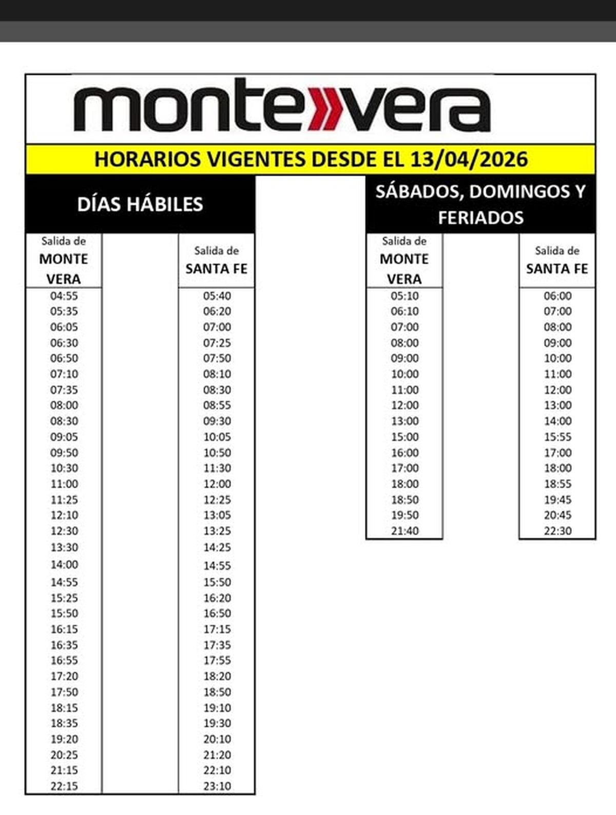 Seg&uacute;n anunci&oacute; en sus redes sociales, &ldquo;debido al sostenido y extraordinario incremento en el costo del combustible, nos vemos obligados a realizar una readecuaci&oacute;n de los horarios de servicio&rdquo; y reconocieron que &ldquo;sabemos que esta medida afecta a nuestros pasajeros, pero es indispensable para poder sostener el servicio en este contexto&rdquo;.
