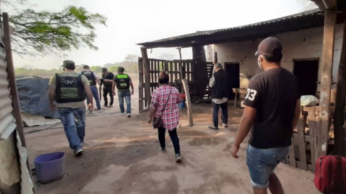 El operativo de Gendarmería Nacional