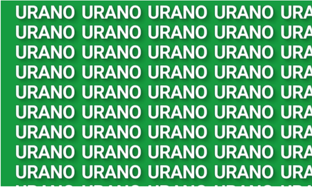 RETO VISUAL nivel PRO: solo el 2% encontró la palabra URANA ¡en 7 segundos! RETO VISUAL nivel PRO: solo el 2% encontró la palabra URANA ¡en 7 segundos!