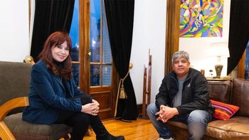 Pablo Moyano visitó a Cristina y pidió al peronismo 