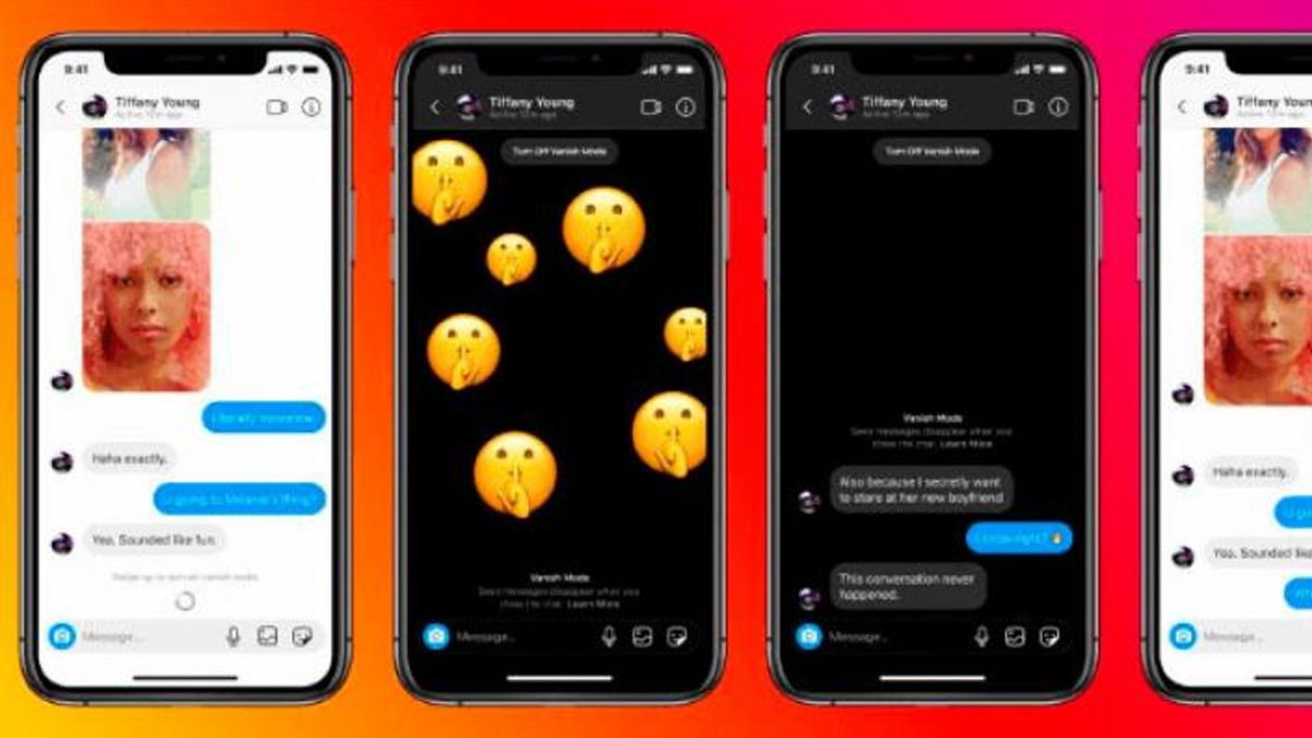 Así se vería el "Modo Efímero" de Instagram