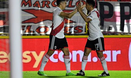 River goleó 4-0 a Defensa y Justicia para avanzar a cuartos de final de la Copa Argentina. River goleó 4-0 a Defensa y Justicia para avanzar a cuartos de final de la Copa Argentina.