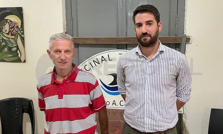 Daniel Frutos, secretario general, y Gabriel Benassi, vicepresidente de la vecinal de barrio Sur. Daniel Frutos, secretario general, y Gabriel Benassi, vicepresidente de la vecinal de barrio Sur.