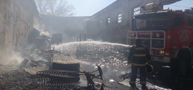 Incendio en el depósito: las pérdidas ascienden a $5 millones