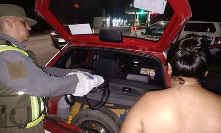 El hallazgo se dio en el marco de un control realizado por la Gendarmería sobre la ruta 70, en jurisdicción de Esperanza. El hallazgo se dio en el marco de un control realizado por la Gendarmería sobre la ruta 70, en jurisdicción de Esperanza.