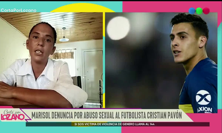 Rompió el silencio la mujer que denunció a Cristian Pavón: Abusó de mí dentro de un baño Rompió el silencio la mujer que denunció a Cristian Pavón: Abusó de mí dentro de un baño
