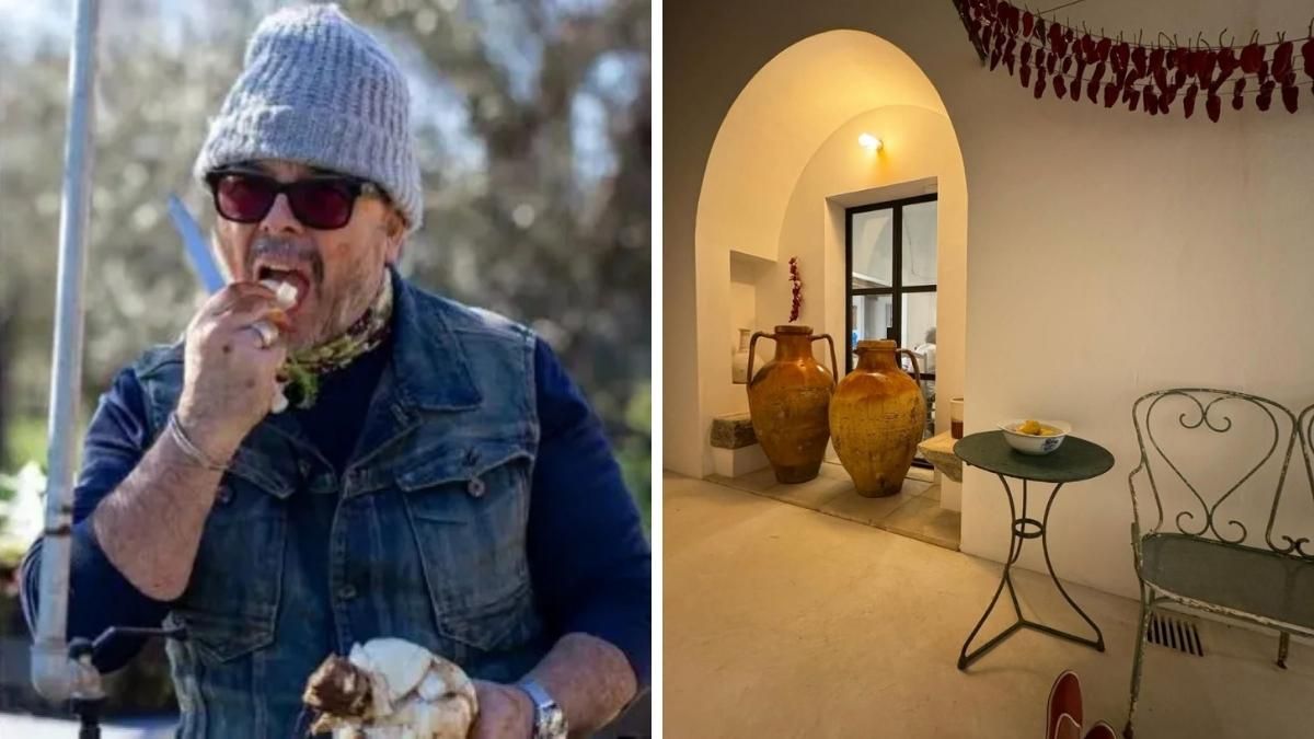 Con un diseño que evoca la paz de un monasterio, la casa de Donato se integra de manera orgánica al paisaje de olivos y tierra roja. Con un diseño que evoca la paz de un monasterio, la casa de Donato se integra de manera orgánica al paisaje de olivos y tierra roja.