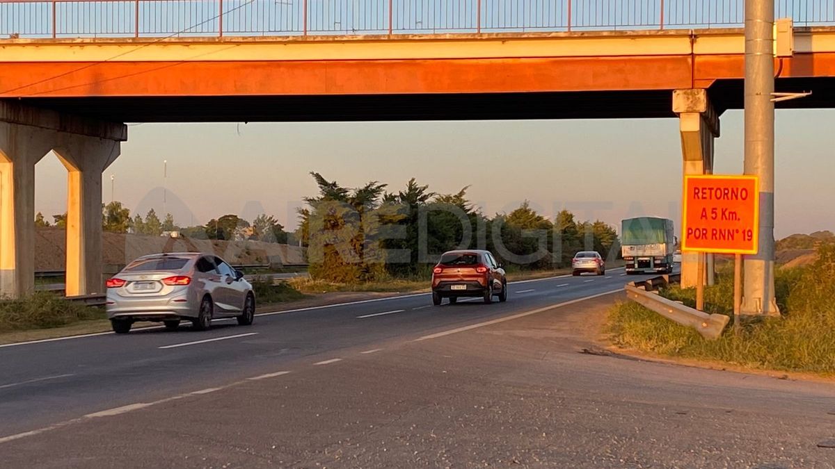 La obra incorporará “rulos “a cada lado del intercambiador existente sobre la autopista