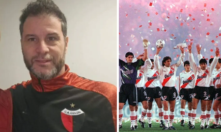 Un histórico campeón de la Copa Libertadores con River se sumó a Colón: Que viva el fútbol Un histórico campeón de la Copa Libertadores con River se sumó a Colón: Que viva el fútbol