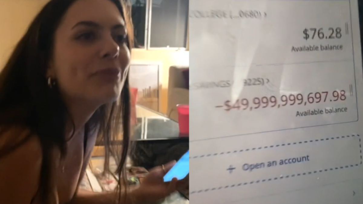 Maddie McGivern descubrió que tenía una deuda 50 mil millones de dólares por error