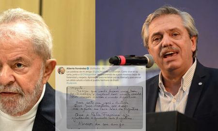 lula le envio una carta a alberto fernandez, quien agradecio sus palabras y reclamo su libertad lula le envio una carta a alberto fernandez, quien agradecio sus palabras y reclamo su libertad