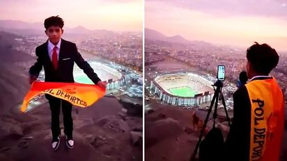 ¿Quién es Pol Deportes? El niño de Perú que relató la Copa Libertadores desde un cerro y ahora irá a la Champions League