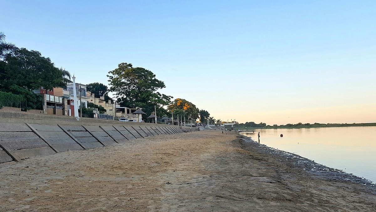 Costanera de la ciudad de Coronda.&nbsp;
