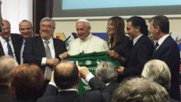 El simpático agradecimiento del Papa a Caniggia El simpático agradecimiento del Papa a Caniggia