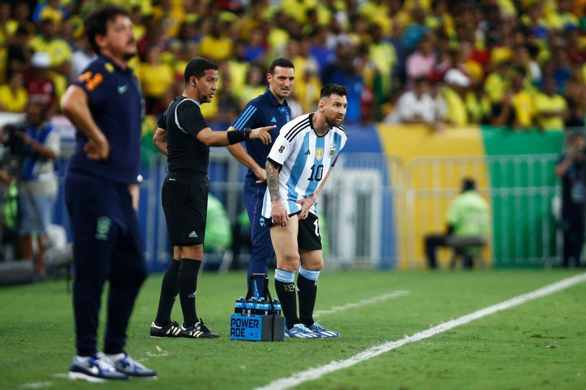 Malas noticias para Lionel Messi en el partido de Argentina contra Brasil